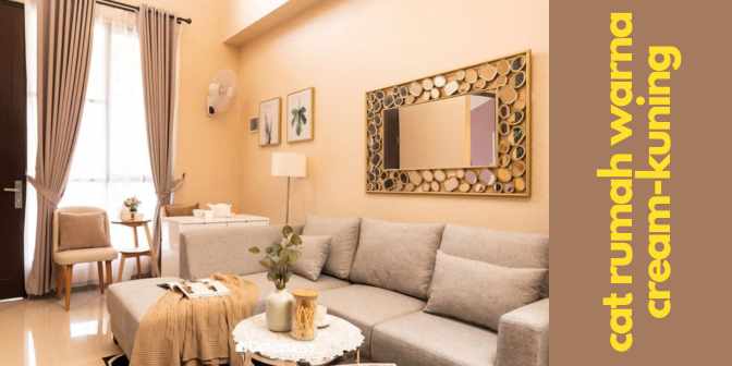 Cat Rumah Warna Cream