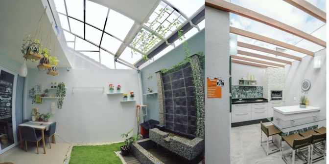 Atap Dapur Terbuka Minimalis