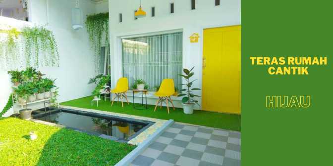 teras rumah cantik