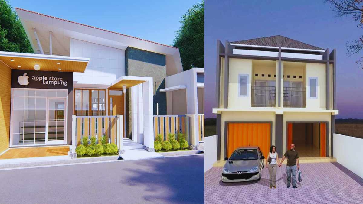 Desain Toko Kecil Depan Rumah