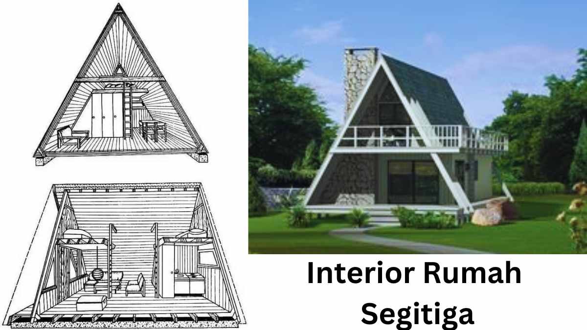 Interior Rumah Segitiga