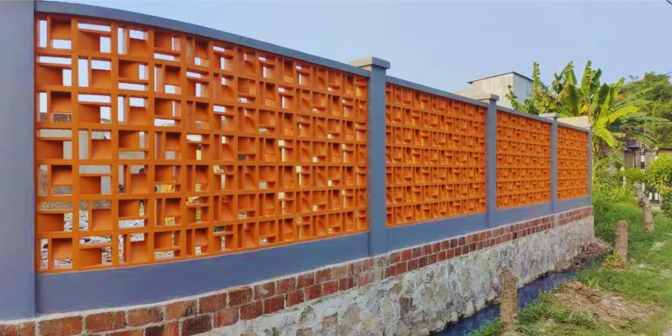 Model Pagar Tembok Samping Rumah
