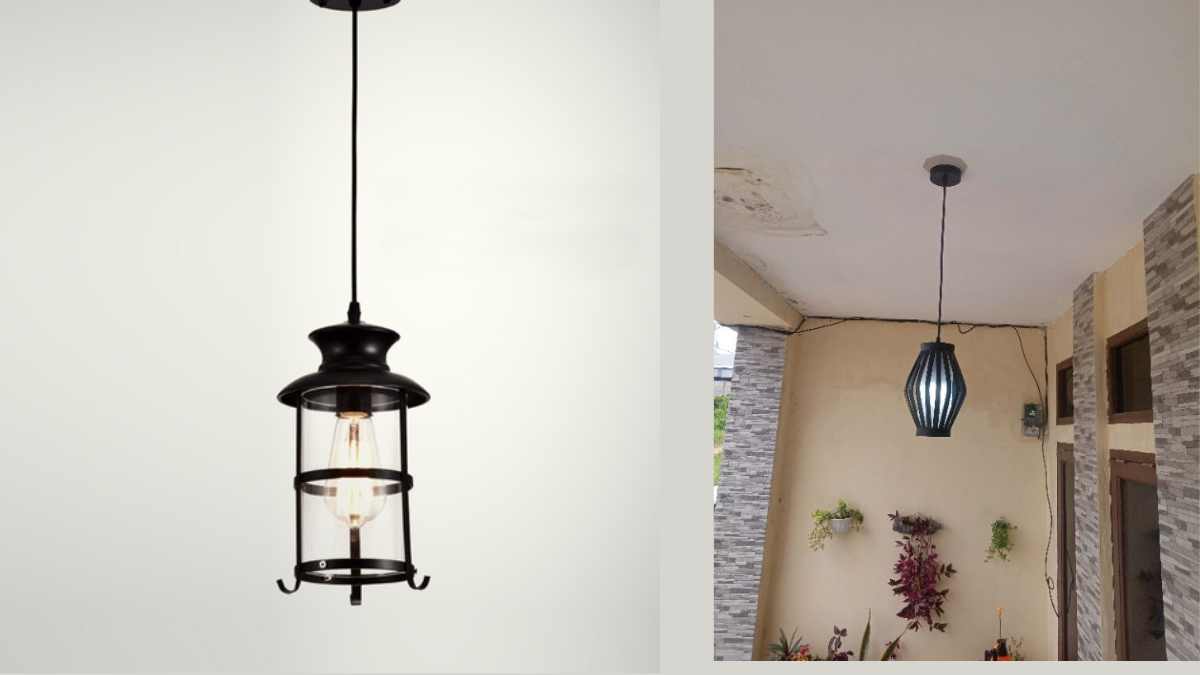 4 Model Lampu Teras Gantung Minimalis, Modern dan Estetik