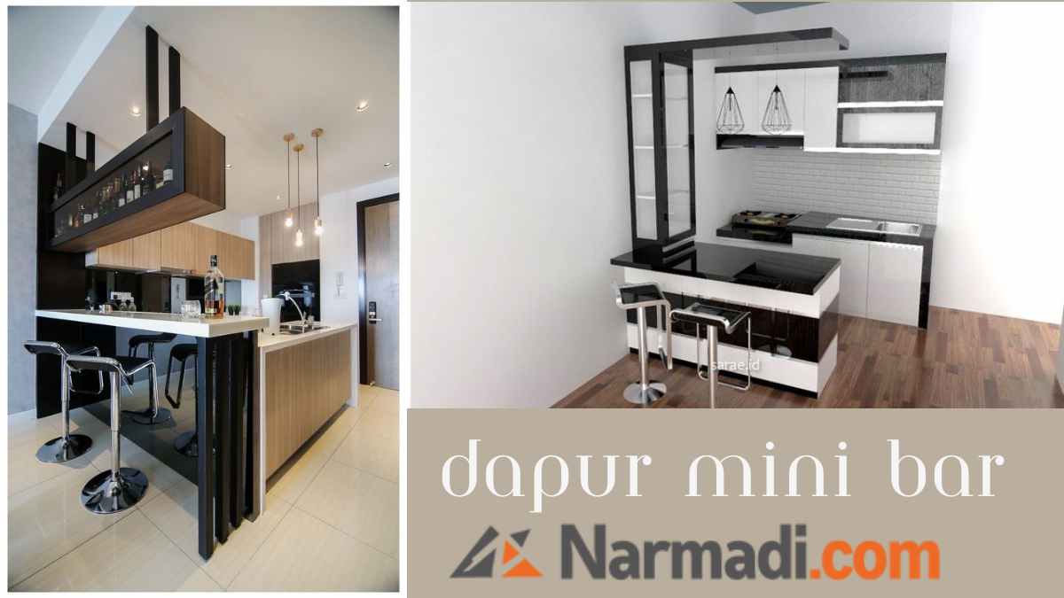 Dapur Mini Bar Minimalis