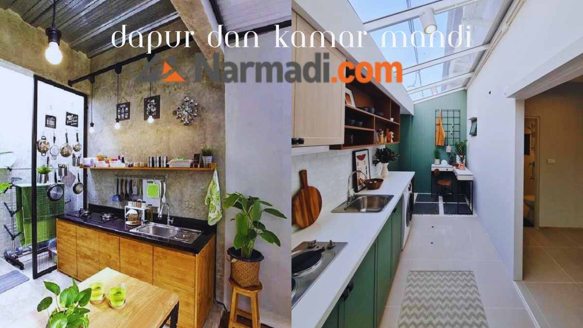 Kamar Mandi dan Dapur Minimalis