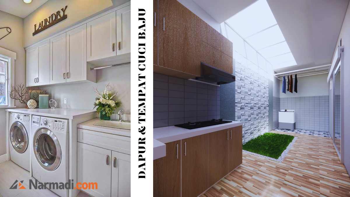 Desain Dapur Dan Tempat Cuci Baju Minimalis