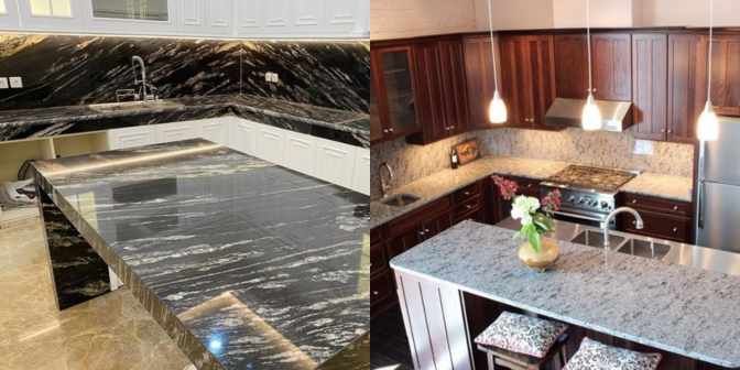 Granit Dapur Minimalis