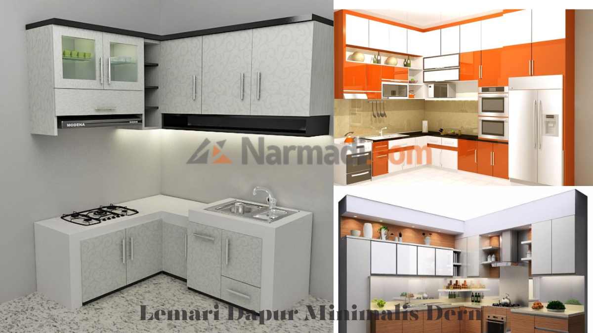 Lemari dapur minimalis modern