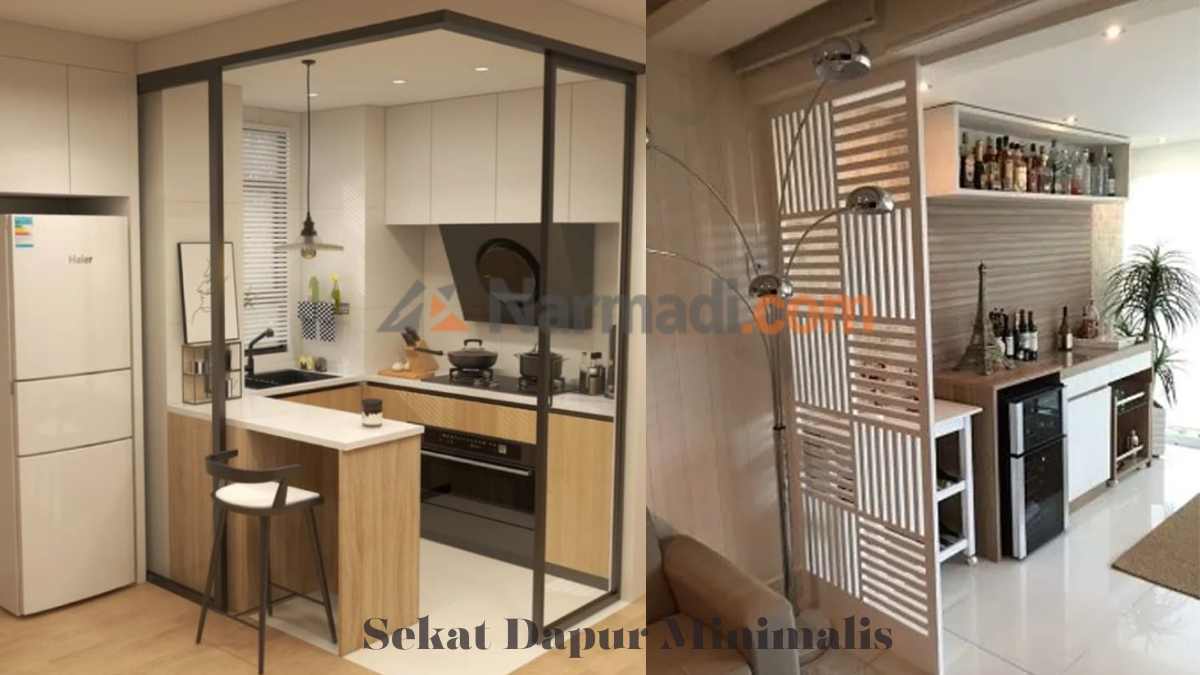 Sekat Dapur Minimalis