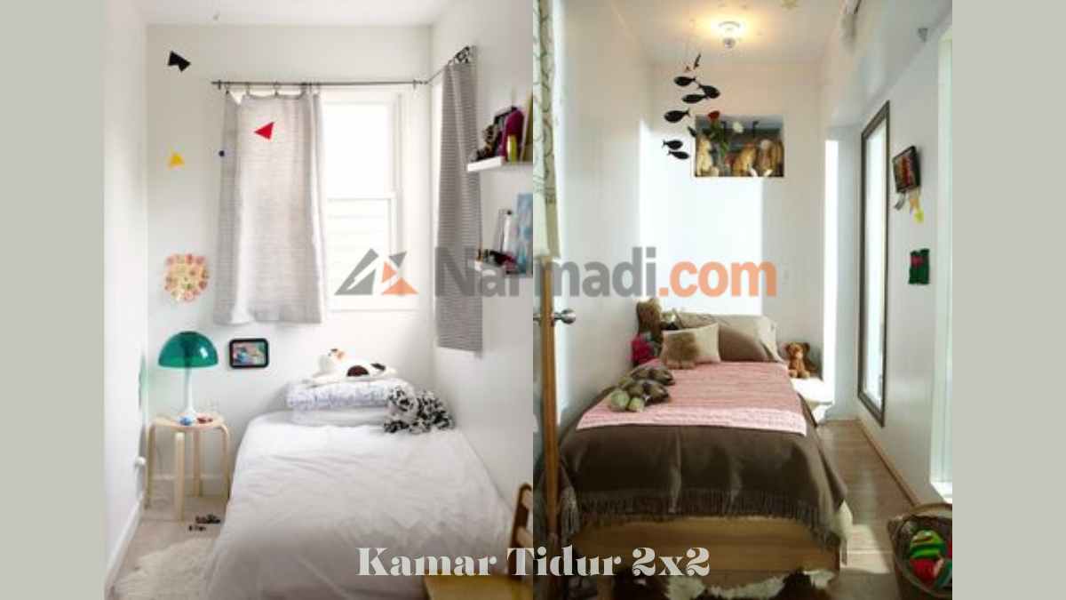 desain Kamar Tidur Sempit 2x2