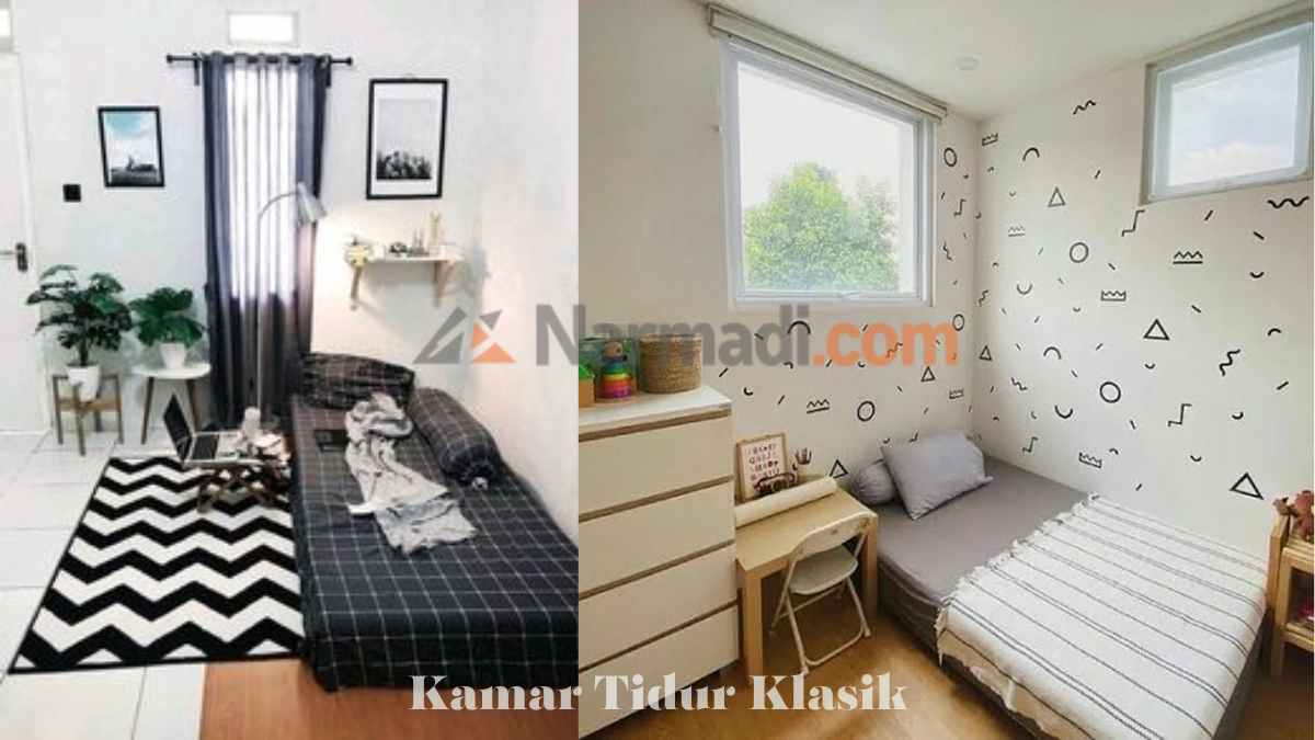 Desain Kamar Tidur Remaja Klasik