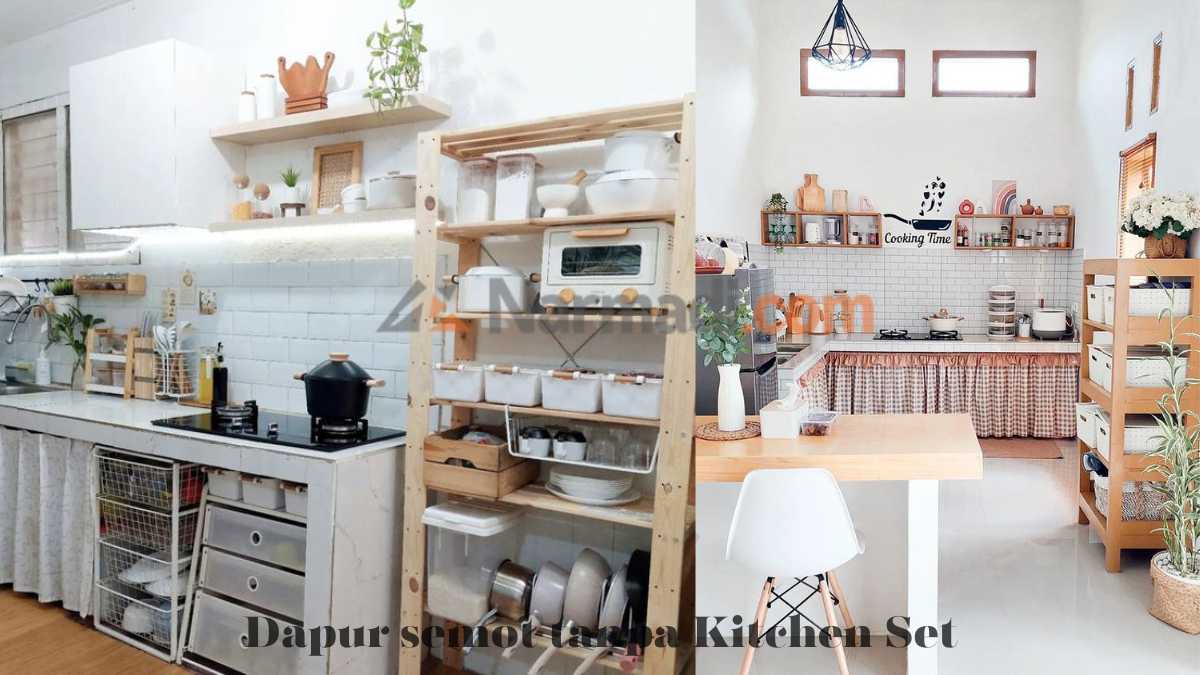 Cara Menata Dapur Sempit Tanpa Kitchen Set