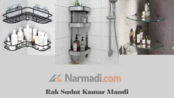 Rak Sudut Kamar Mandi