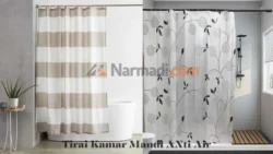 Tirai Kamar Mandi Anti Air