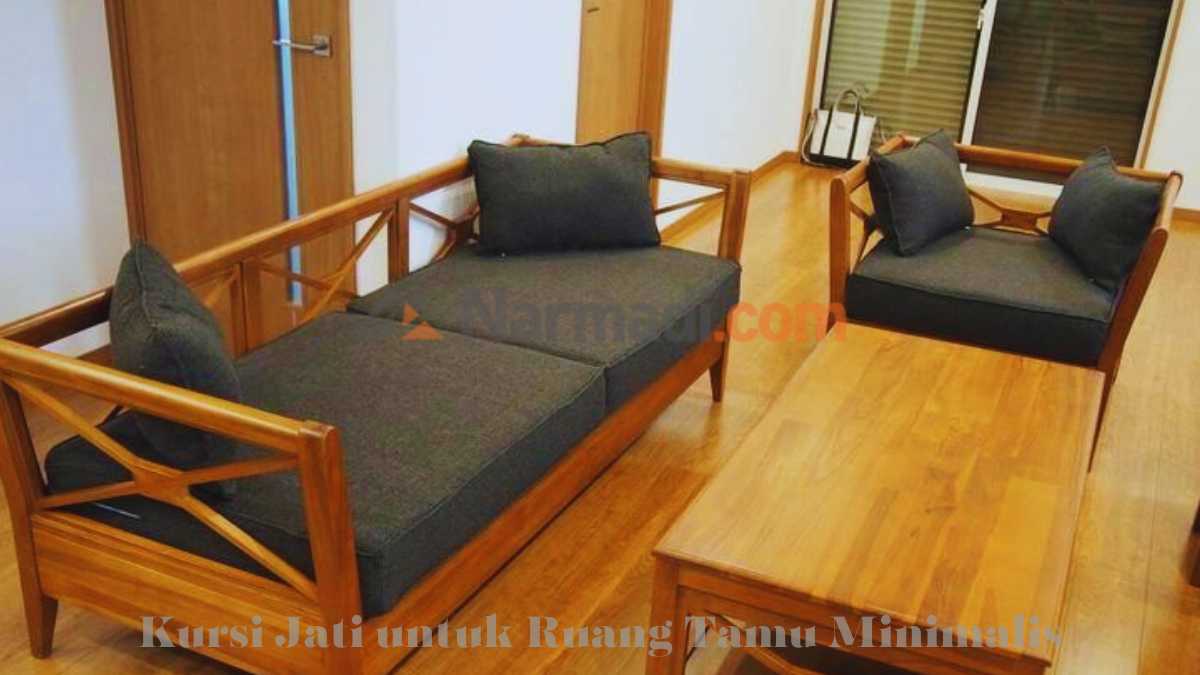 Kursi Jati Minimalis untuk Ruang Tamu Kecil