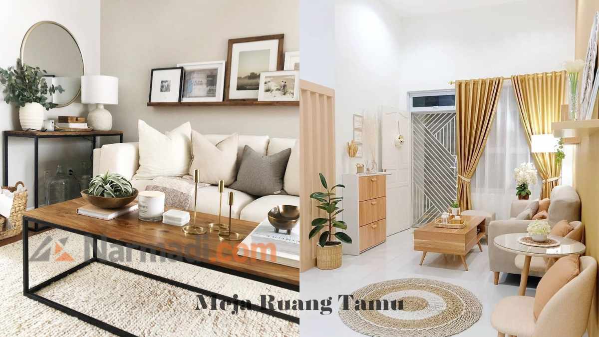 17 Ide Desain Terbaik! Meja Ruang Tamu Minimalis