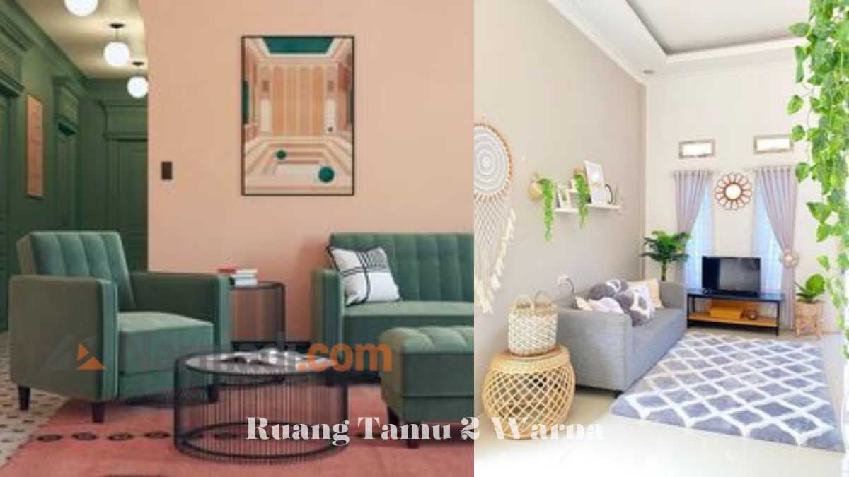 Cat Ruang Tamu 2 Warna