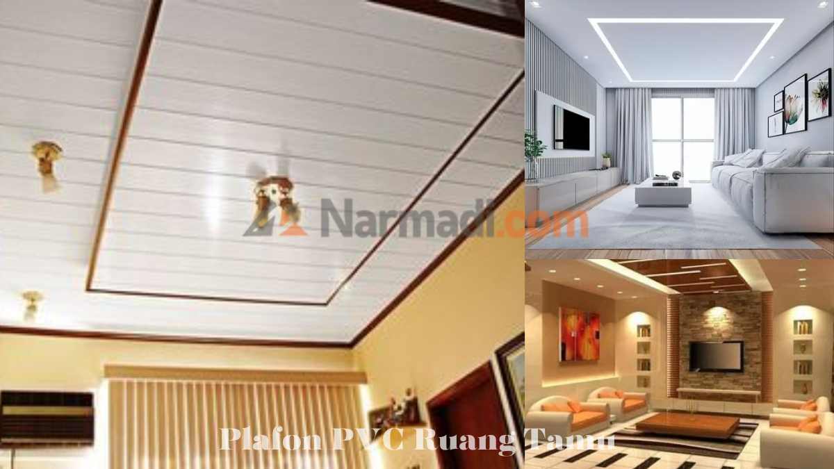 Plafon PVC Ruang Tamu Minimalis