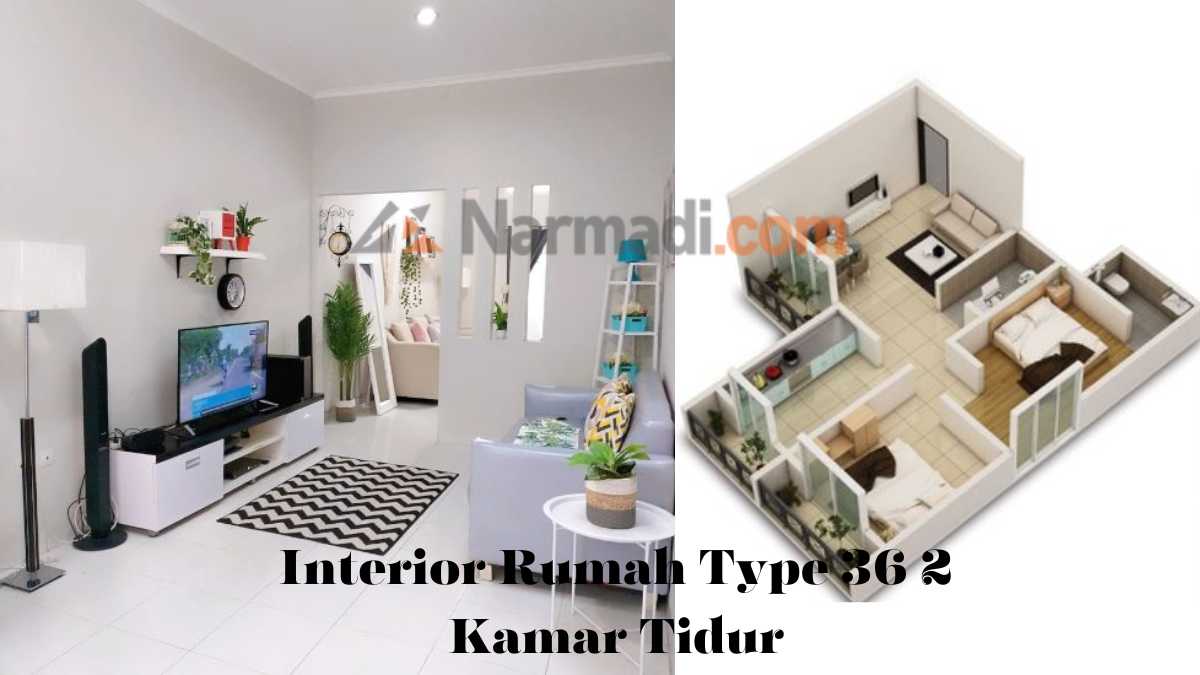 interior rumah type 36 2 kamar