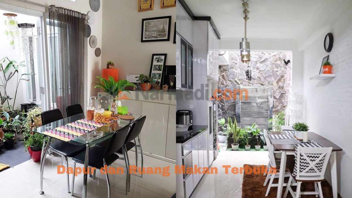 Desain Dapur dan Ruang Makan Terbuka yang Estetik