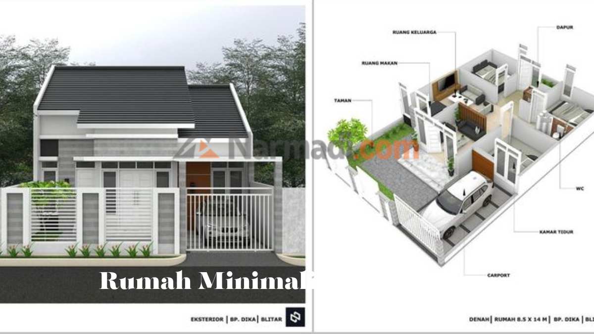 Desain Rumah Minimalis 3 Kamar Ukuran 7x10