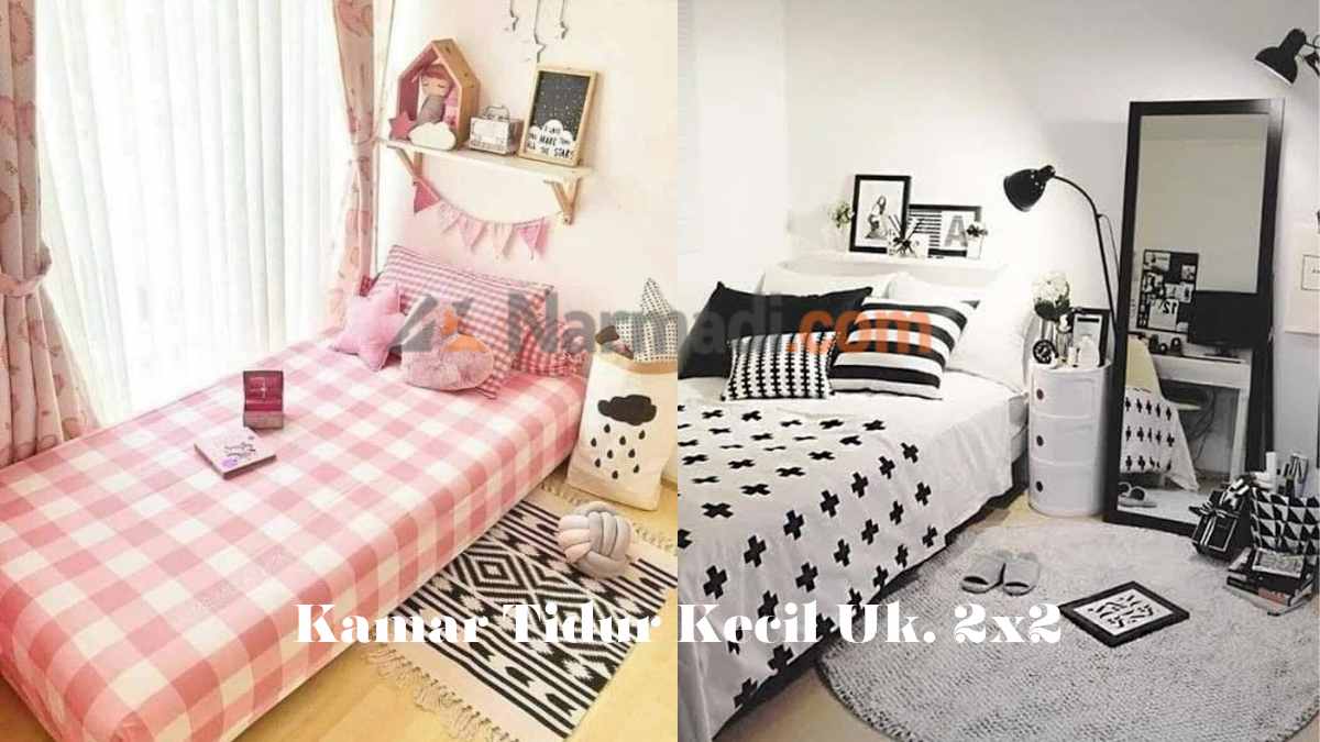 Desain Kamar Tidur Kecil 2x2