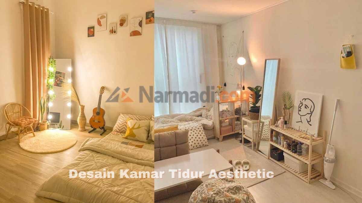Desain Kamar Tidur Aesthetic