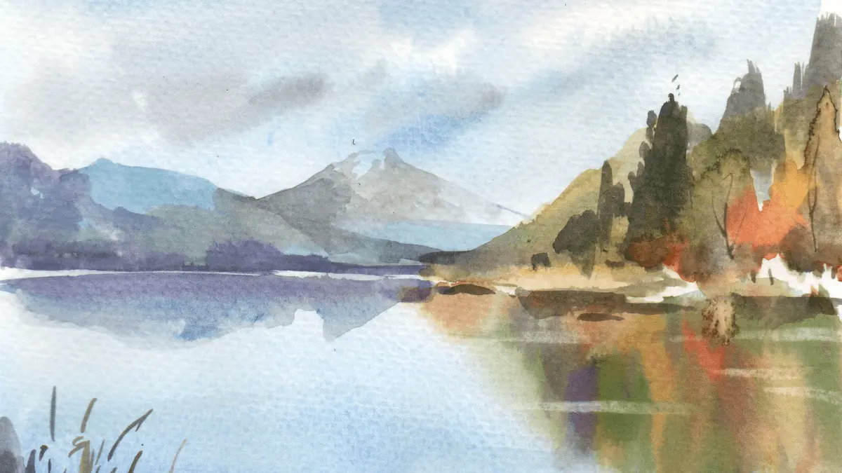 Lukisan dengan tema air, jenis-jenis lukisan