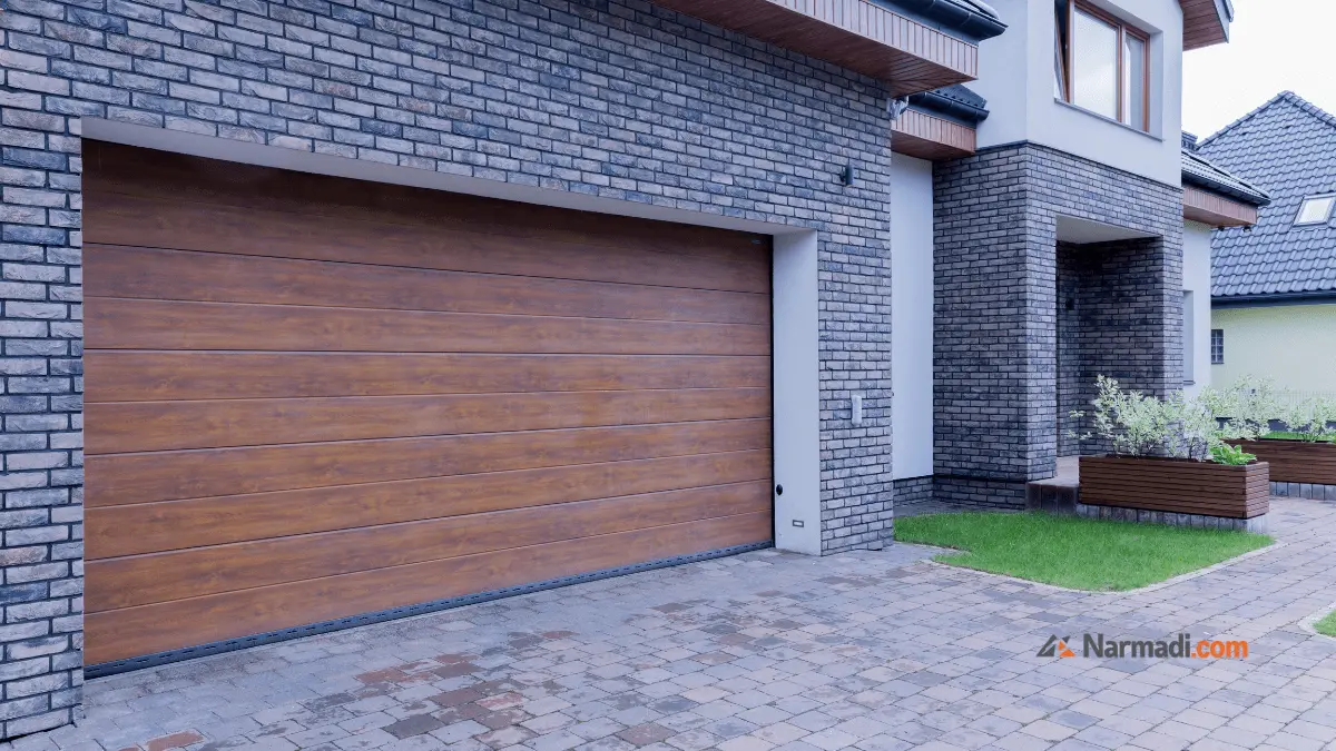 Desain Garasi Batu Alam